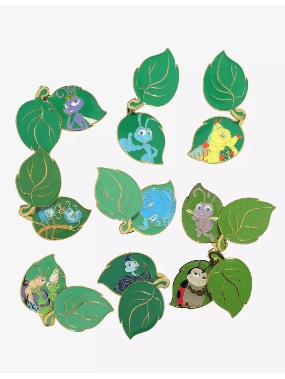 Disney Loungefly 2025 Bug's Life Mystery Pin Set 9